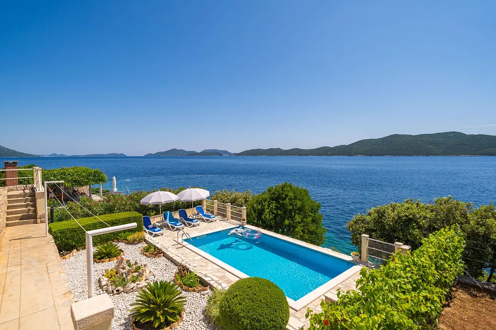 Ferienwohnung in Dubrovacko Primorje mit Pool und haustiergeeignet 66131322 16719