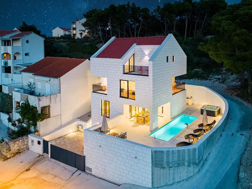 Ferienhaus in Brac mit Pool und haustiergeeignet 66141374 23374