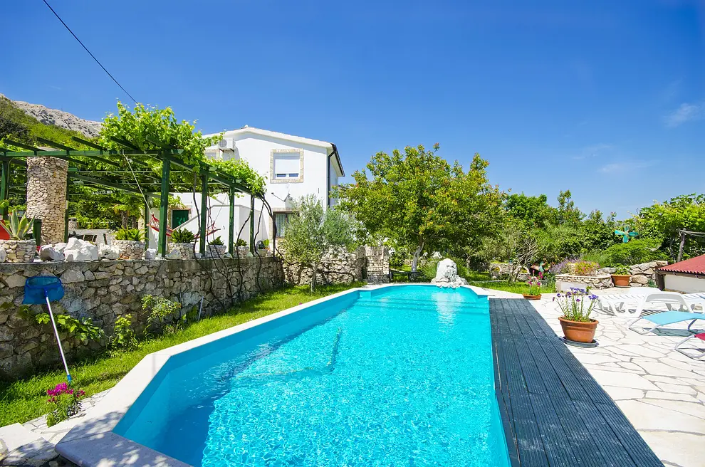 Ferienwohnung in Baska mit Pool und haustiergeeignet 66121050 8944