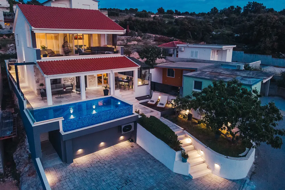 Ferienhaus in Rogoznica mit Pool und haustiergeeignet 66138343 21367