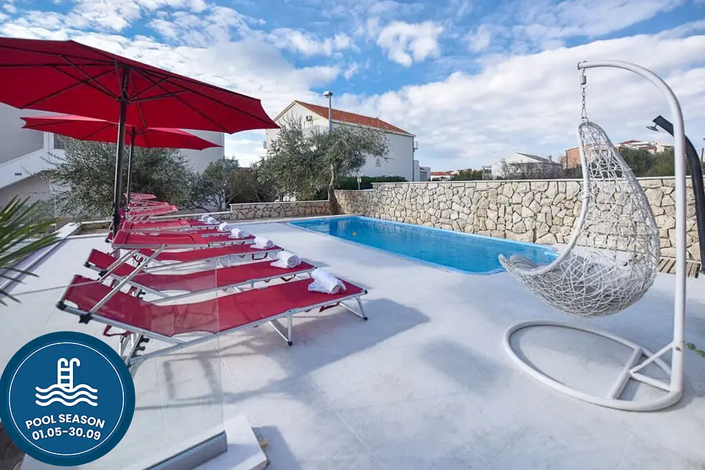 Ferienappartment in Novalja mit Pool 999210349 38213
