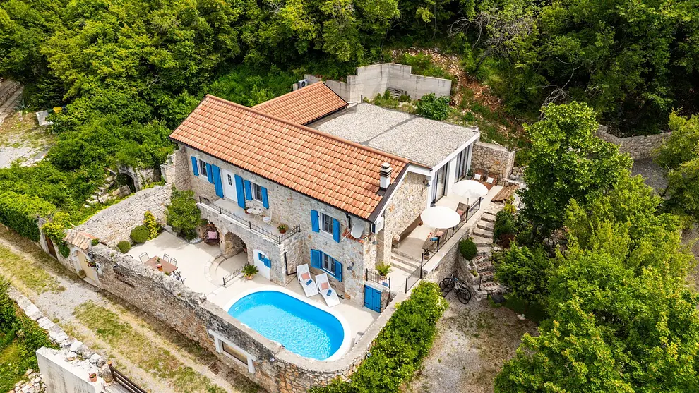 Ferienhaus in Crikvenica mit Pool und haustiergeeignet 66129301 15241