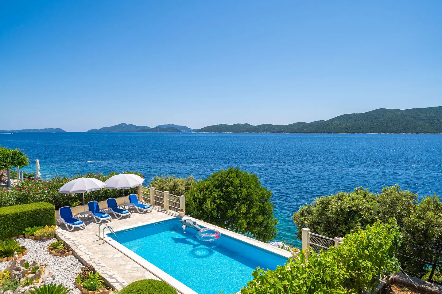 Ferienwohnung in Dubrovacko Primorje mit Pool und haustiergeeignet 999207154 35222