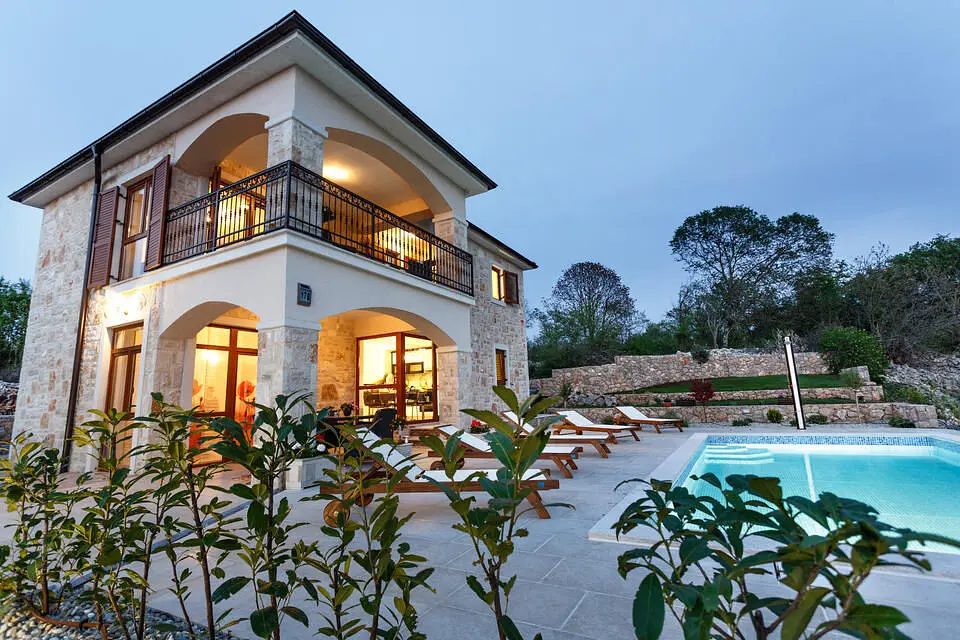 Ferienwohnung in Krk mit Pool und haustiergeeignet 66142979 24500