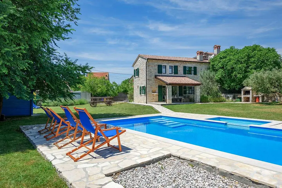 Ferienhaus in Kanfanar mit Pool und haustiergeeignet 66123988 11122