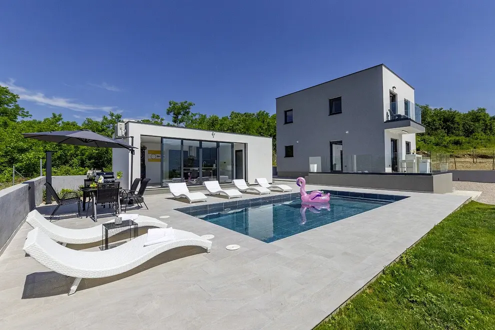 Ferienhaus in Krsan mit Pool und haustiergeeignet 66141866 23609