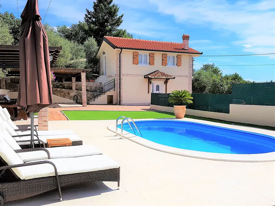 Ferienhaus in Opatija mit Pool und haustiergeeignet 66128029 14293