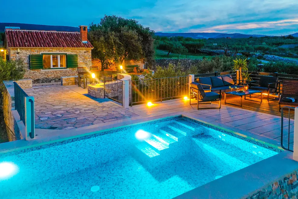 Ferienwohnung in Brac mit Pool und haustiergeeignet 66126121 12715